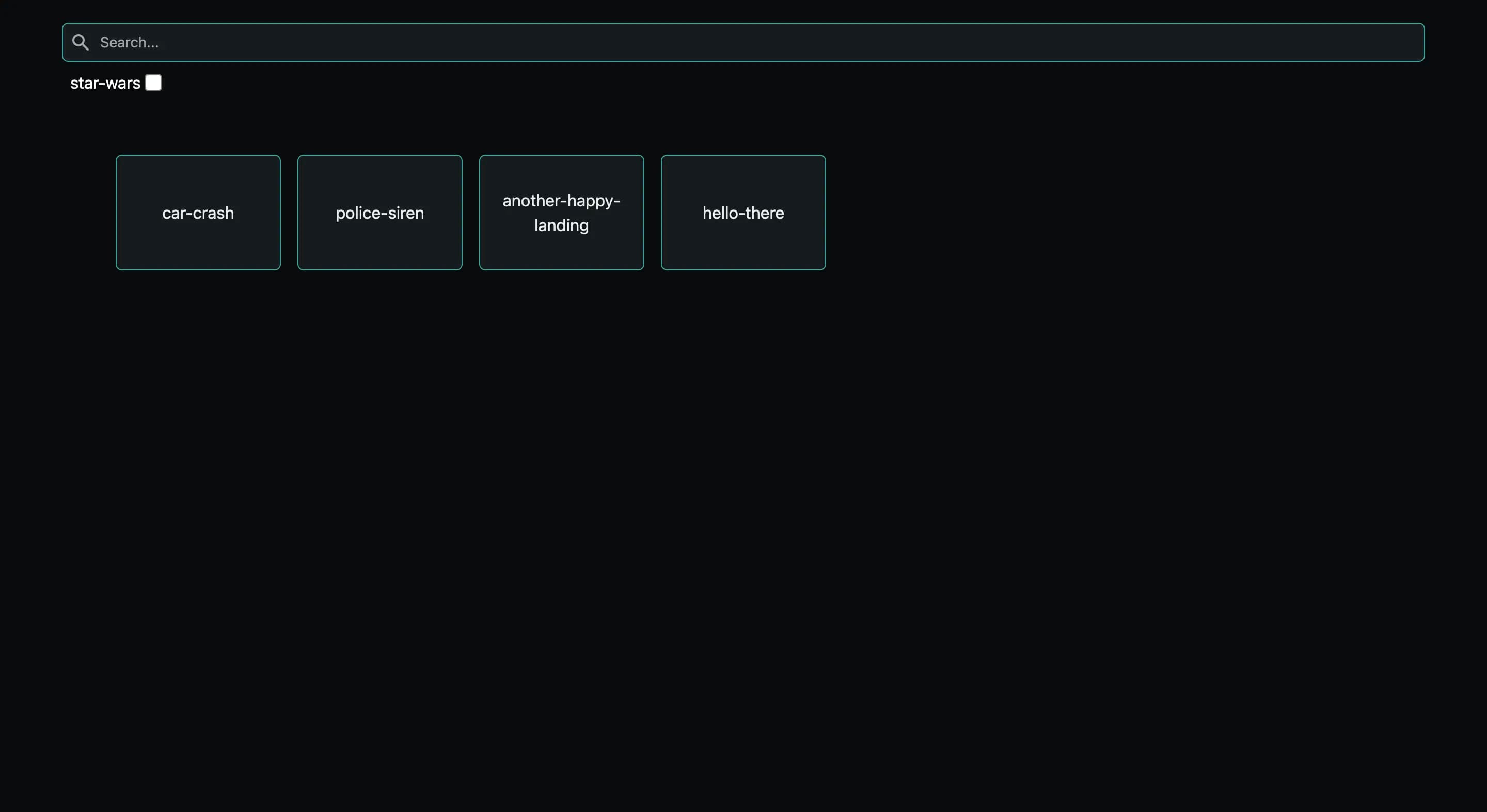 Custom Sound Board Website Screenshot